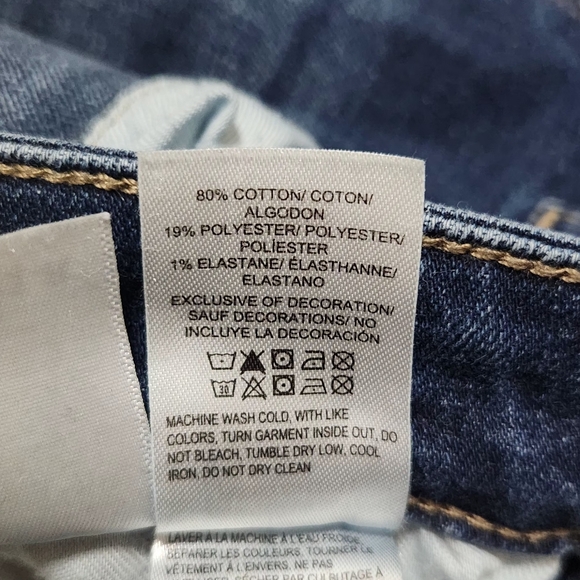 Lucky Brand womens dark wash jeans size 12/31 Regular - Picture 9 of 9